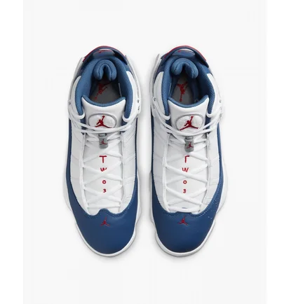 Кроссовки мужские Air Jordan 6 Rings Blue/White 322992-140