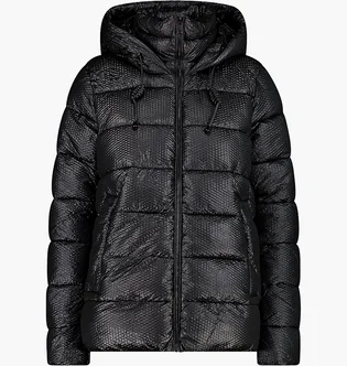 Пуховик жіночий CMP Jacket Fix Hood Black 33K3566-U901