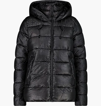 Пуховик жіночий CMP Jacket Fix Hood Black 33K3566-U901