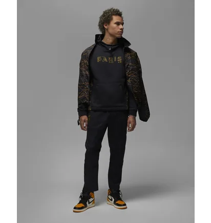 Свитшот мужской Nike Jordan Paris Saint-Germain Black Dv0613-010