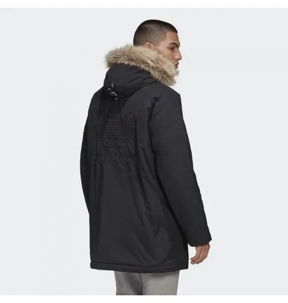 Парка мужская Adidas Pad Fur Originals Black GE1312