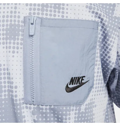 Футболка мужская Nike M Nsw Spu Ss Top Aop Light Blue/White FJ5252-493