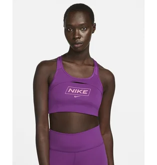 Топ женский Nike Pro Swoosh WomenS Medium-Support Non-Padded Graphic Sports Bra Violet DQ5252-503