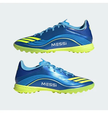 Сороконожки унисекс Adidas F50 Messi League Turf Blue JQ6613