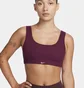 Топ женский Nike Alate All U Light-Support Lightly Lined Ribbed Sports Bra Violet FB4066-610