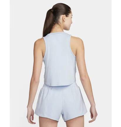 Топ жіночий Nike One Classic Dri-Fit Cropped Tank Top Light Blue FN2845-440