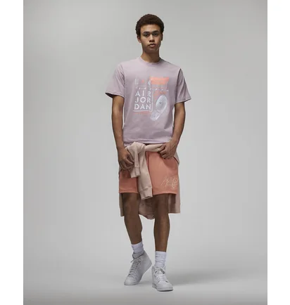 Футболка чоловіча Air Jordan Brand T-Shirt Grey Dm1424-501