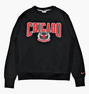 Свитшот мужской Nike Chi M Nk Flc Crew Cts 75 Nba Black DJ2797-010