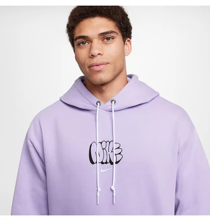 Худі чоловіче Nike Solo Swoosh Graffiti Violet HQ4181-515