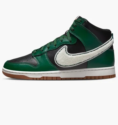 Кроссовки мужские Nike Dunk High Retro Shoes Black/Green Dr8805-001