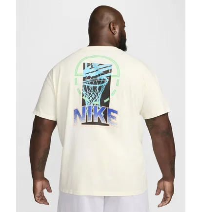 Футболка чоловіча Nike Max90 Basketball T-Shirt Beige FZ8093-113