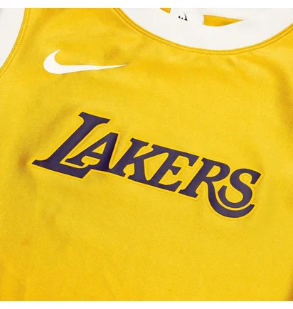 Лонгслив женский Nike W Nrg Ir Top Los Angeles Lakers Long Sleeves Tee Yellow DB1613-723