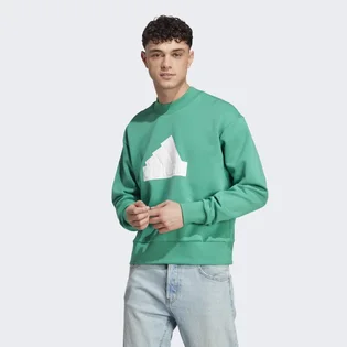 Свитшот мужской Adidas Future Icons Badge Of Sport Crew Sweatshirt Turquoise IC3744