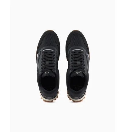 Кроссовки мужские Armani Exchange Chunky Sneakers Black XUX230-XV867-K001