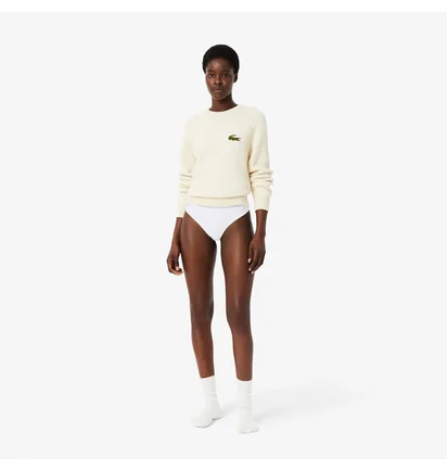 Трусики женские Lacoste Stretch Cotton String Briefs (3 шт) Multi 8F1341NUA