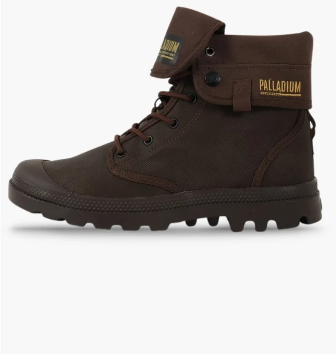 Кроссовки мужские Palladium Baggy Coated Brown 74315-249-M