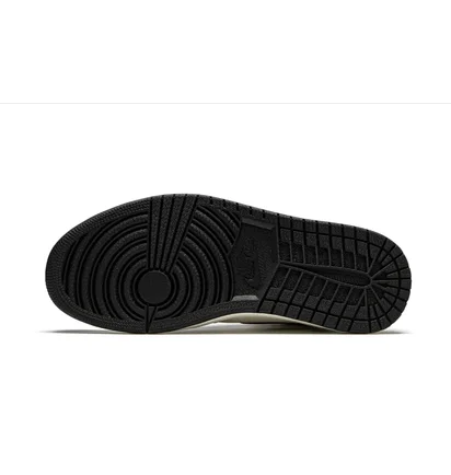 Кроссовки мужские Air Jordan 1 Retro High Og Black/White 555088-105
