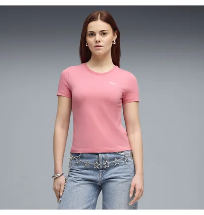 Футболка жіноча Puma Wardrobe Ess Slim Pink 629742-25