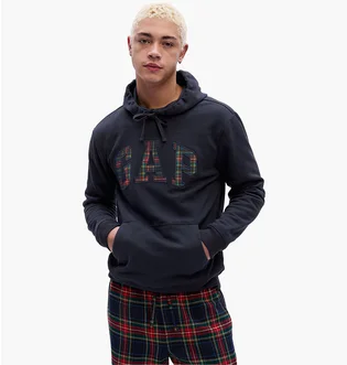 Худі чоловіче Gap Logo Hoodie Blue 824268001
