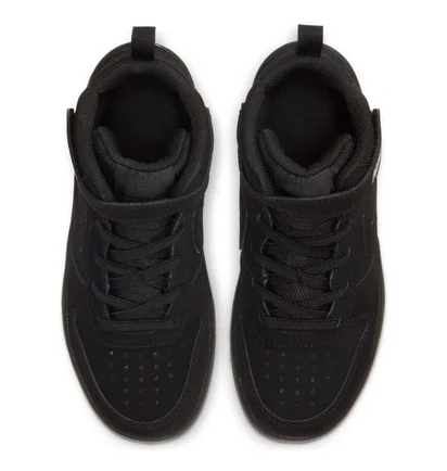 Кросівки дитячі Nike Court Borough Mid 2 Little KidS Shoes Black CW5868-001