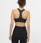 Топ женский Nike Swsh Med Spt Futura Bra Black FB4080-010