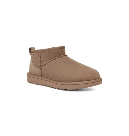 Угги женские UGG Classic Ultra Mini Brown 1116109-CRBO