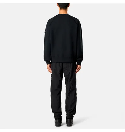 Свитшот мужской Stone Island Brushed Organic Cotton Fleece Black K2S156100022S0A20-V0029