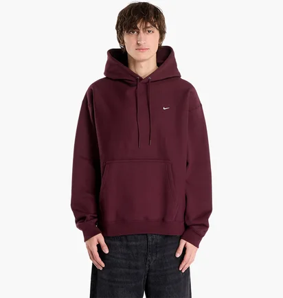Худі чоловіче Nike Solo Swoosh Bordo HV1082-652