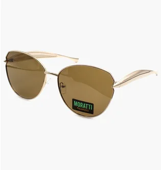 Сонцезахисні окуляри жіночі Moratti Gold/Brown 33239-C54