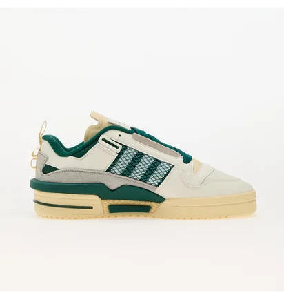 Кроссовки унисекс Adidas Forum Mod Low Beige/Green IH7804
