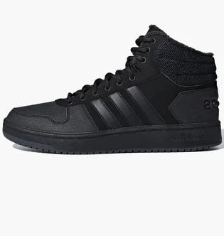 Кросівки чоловічі Adidas Hoops 2.0 Mid Black B44621