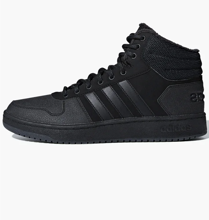 Кроссовки мужские Adidas Hoops 2.0 Mid Black B44621