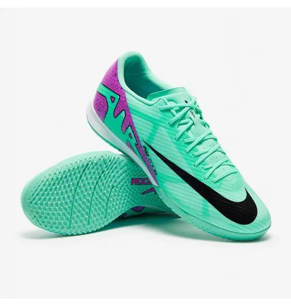 Футзалки унисекс Nike Air Zoom Mercurial Vapor Xv Academy Ic Turquoise DJ5633-300
