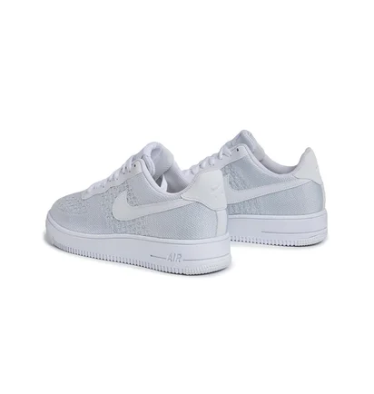Кроссовки мужские Nike Air Force 1 Low Flyknit Triple White AV3042-100