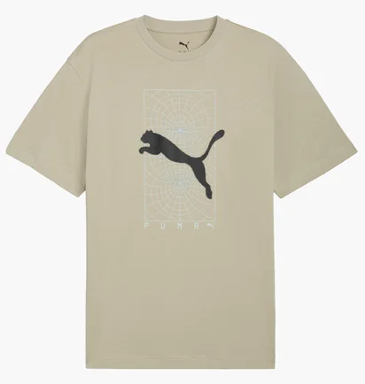 Футболка чоловіча Puma Tech Relaxed Gra Grey 692233-61