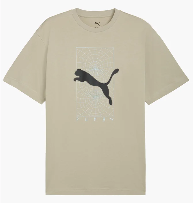 Футболка чоловіча Puma Tech Relaxed Gra Grey 692233-61