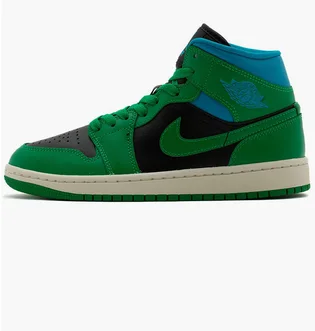 Кроссовки женские Air Jordan Brand Air 1 Mid Wmns Green BQ6472-033