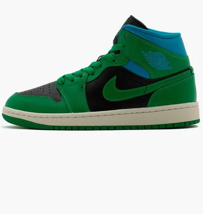 Кроссовки женские Air Jordan Brand Air 1 Mid Wmns Green BQ6472-033