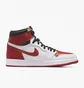 Кросівки чоловічі Air Jordan 1 High Retro Heritage White/Red 555088-161