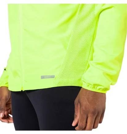 Куртка мужская Kalenji Run 100 Yellow 8733377