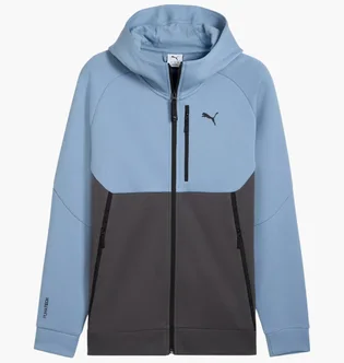 Толстовка мужская Puma Full-Zip Blue/Grey 629674-34