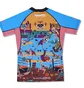 Термобілизна чоловіча Manto Rashguard Gym 2.0 Black/Multi 3337