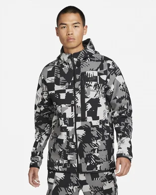 Толстовка чоловіча Nike Sportswear Tech Fleece MenS Full-Zip Hoodie Black/White DM6456-077