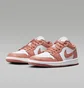 Кросівки жіночі Air Jordan 1 Low Shoes White/Peach DC0774-080