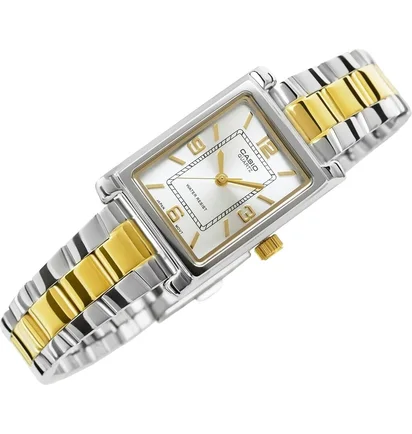Часы женские Casio Timeless Two-Tone Wo LTP-1234PSG-7A