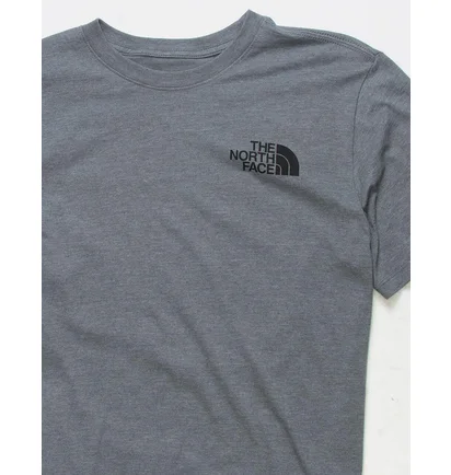 Футболка мужская The North Face Short-Sleeve Box Nse Heathered Tee Blue NF0A812HI4G1
