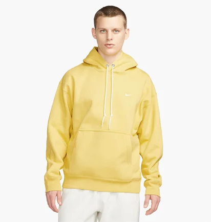 Худі чоловіче Nike Solo Swoosh Yellow Dx1355-700