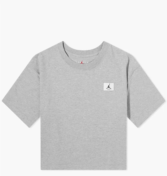 Футболка женская Air Jordan Boxy T-Shirt Grey DO5038-063