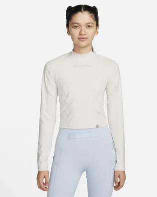 Лонгслив женский Nike Dri-Fit Trail Beige FN4706-104