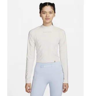 Лонгслив женский Nike Dri-Fit Trail Beige FN4706-104